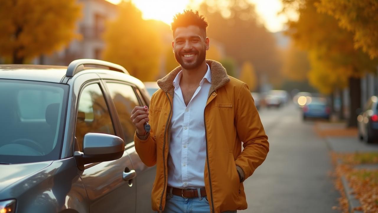 A vehicle owner earning by listing their car on ROFI