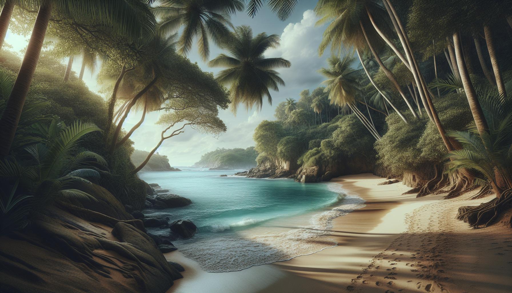 tropical-beach-with-palm-trees-and-clear-blue-water