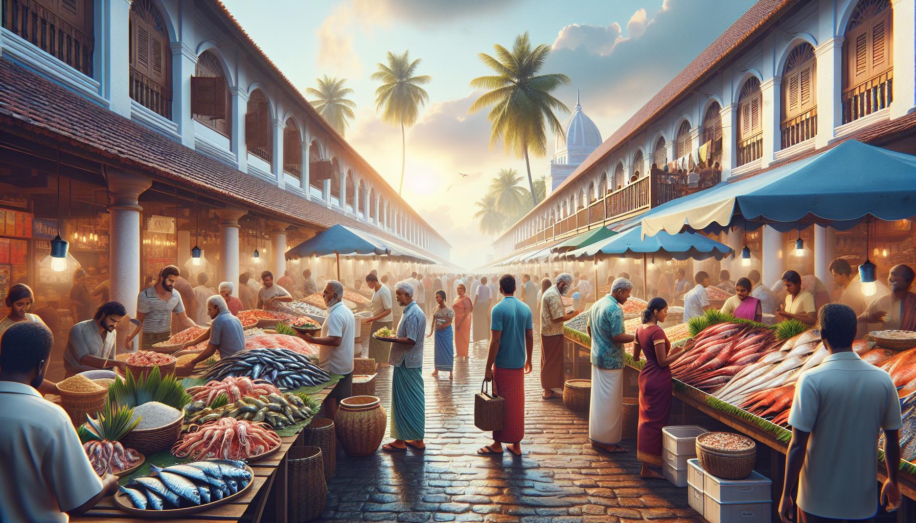 vibrant-fish-market-scene-at-sunset