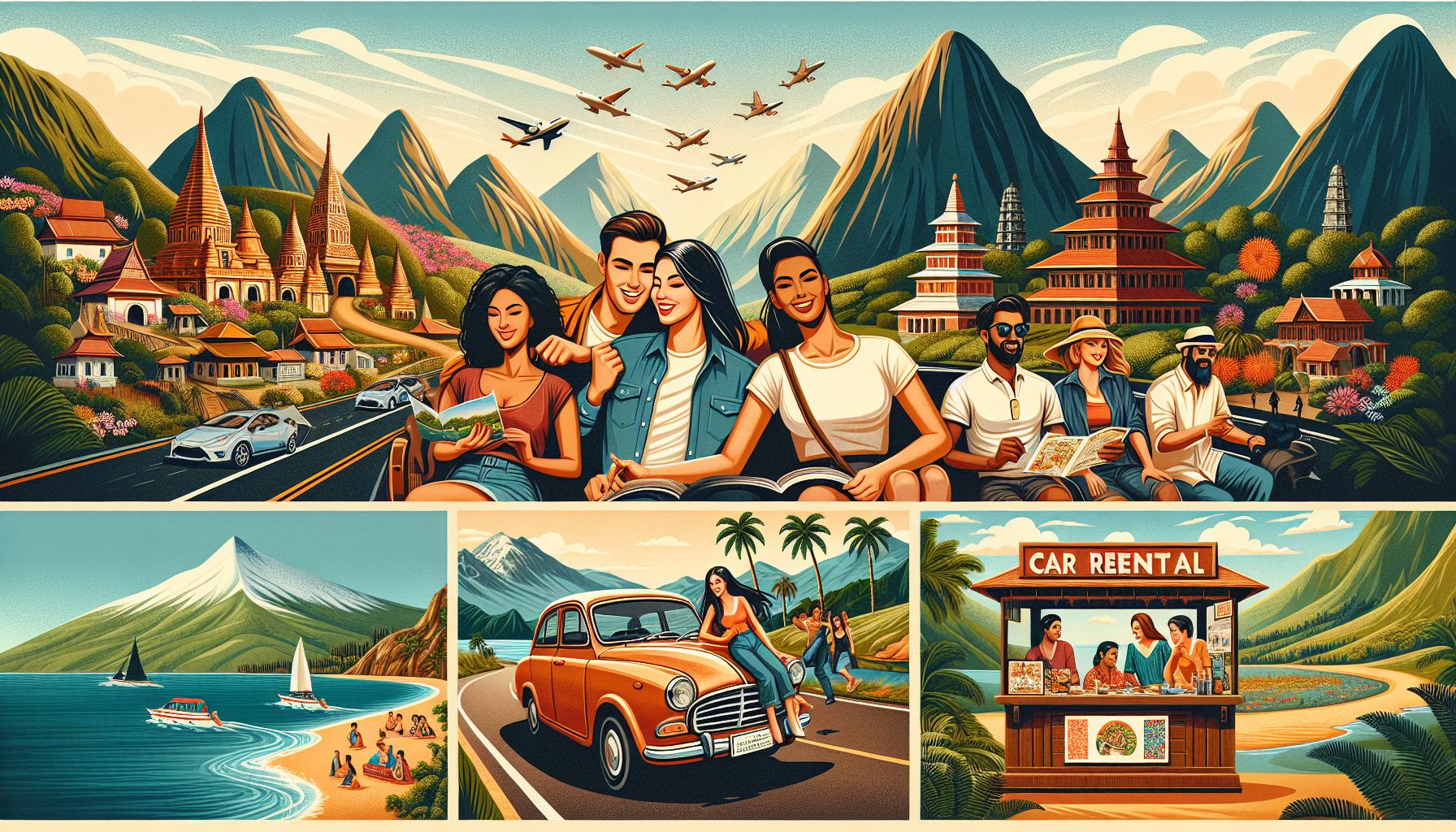 Tropical Adventure Travel Montage