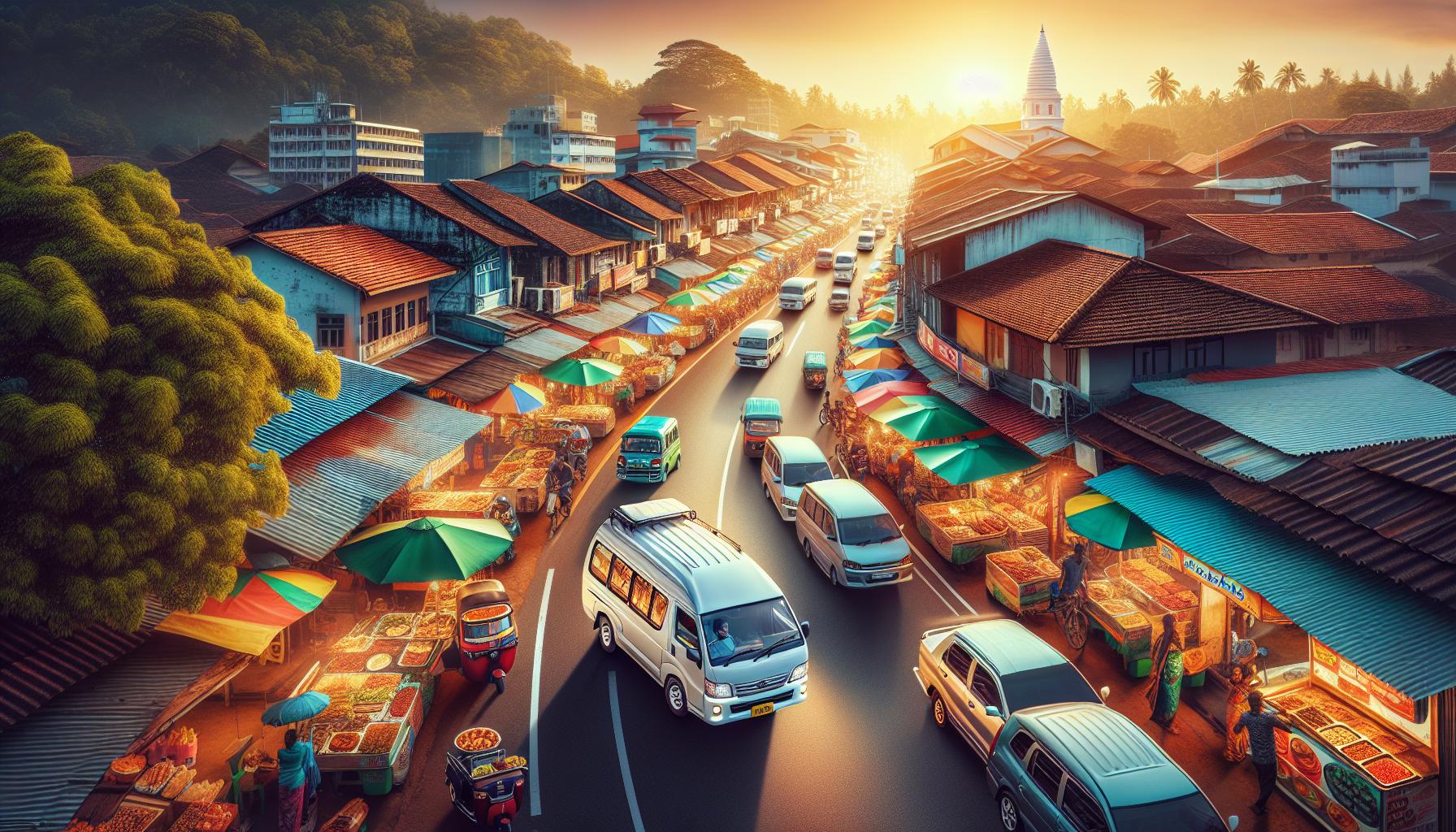 bustling-street-market-at-sunset-with-vehicles-and-vendors