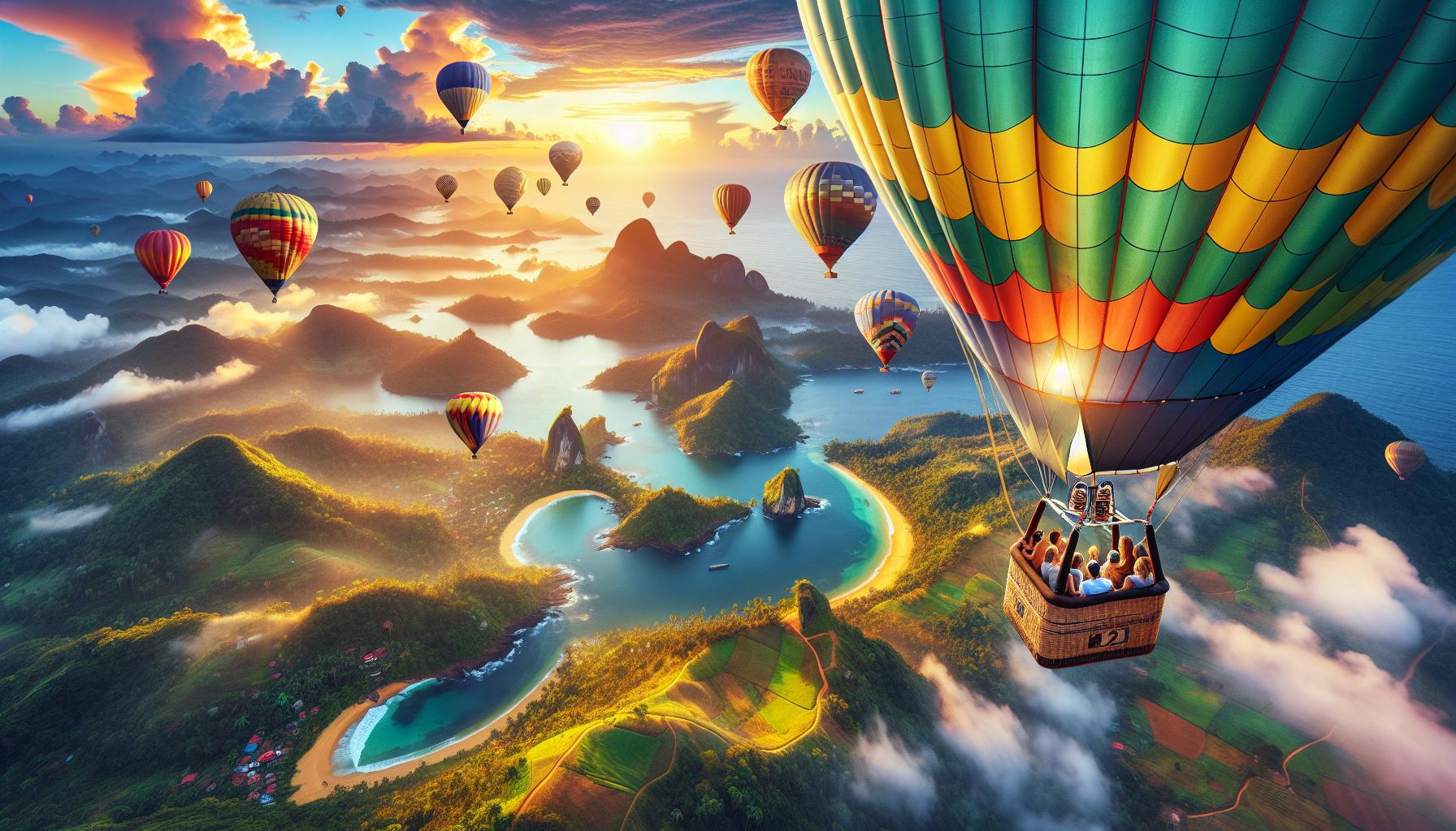 hot-air-balloons-over-scenic-landscape-at-sunset