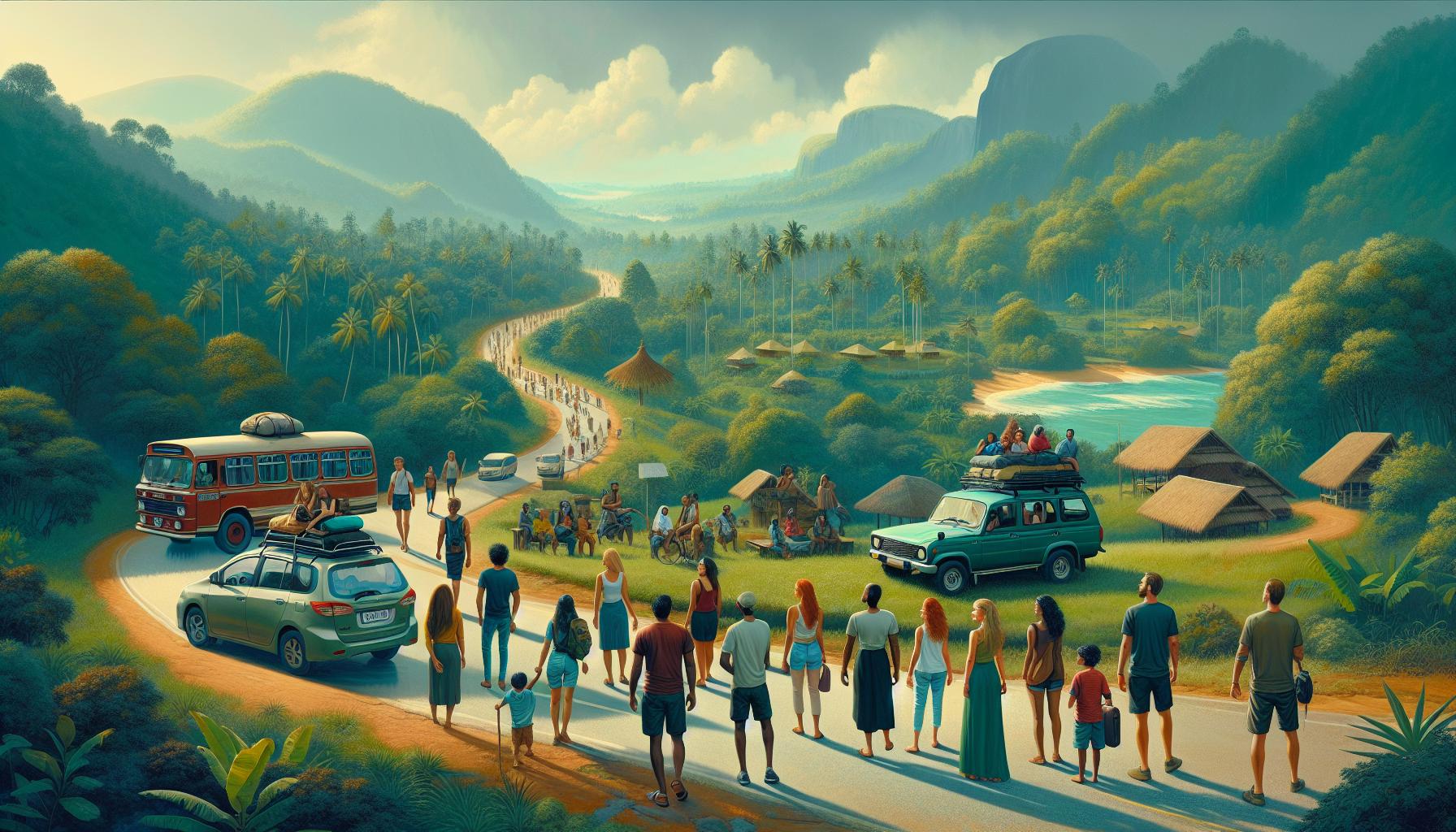 scenic-road-journey-with-people-and-vehicles-in-nature