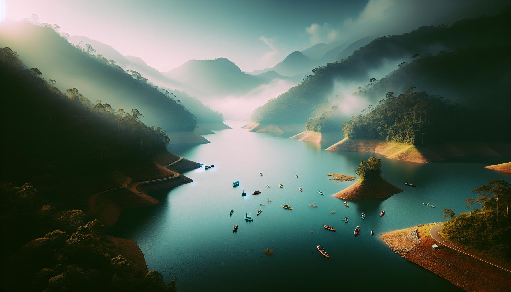 serene-lake-surrounded-by-mountains-at-dawn