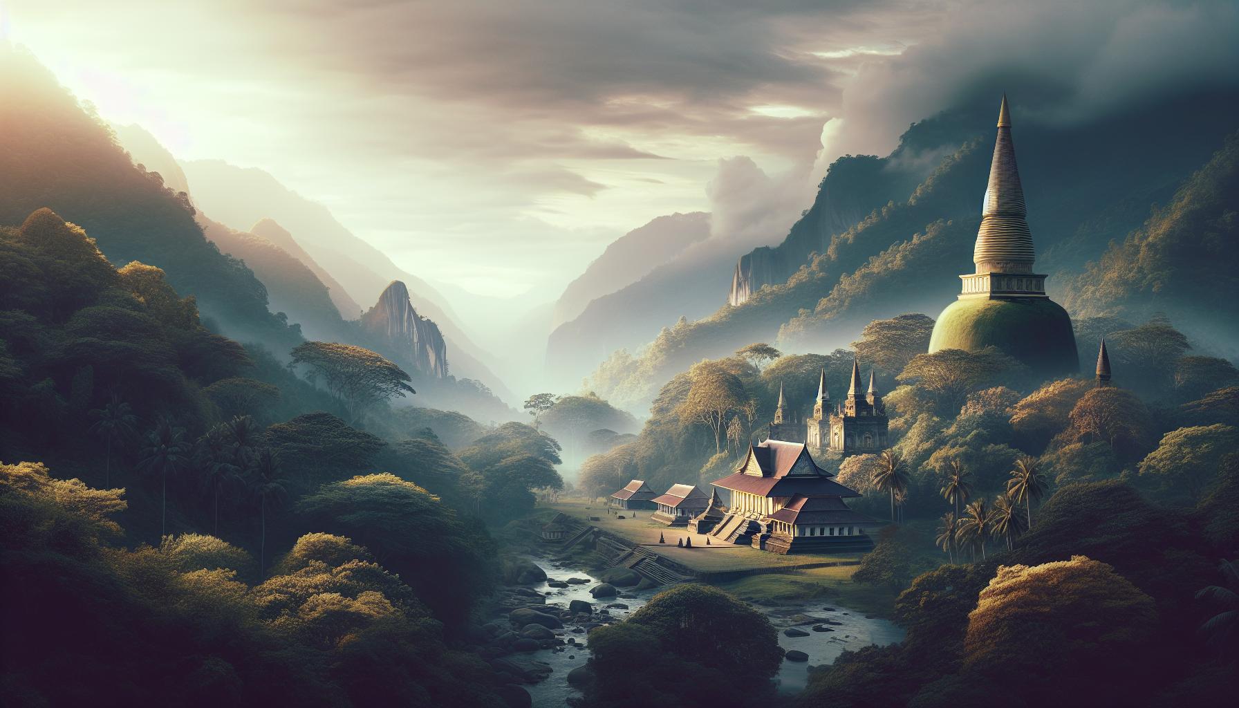 serene-landscape-with-temple-and-mountainous-background