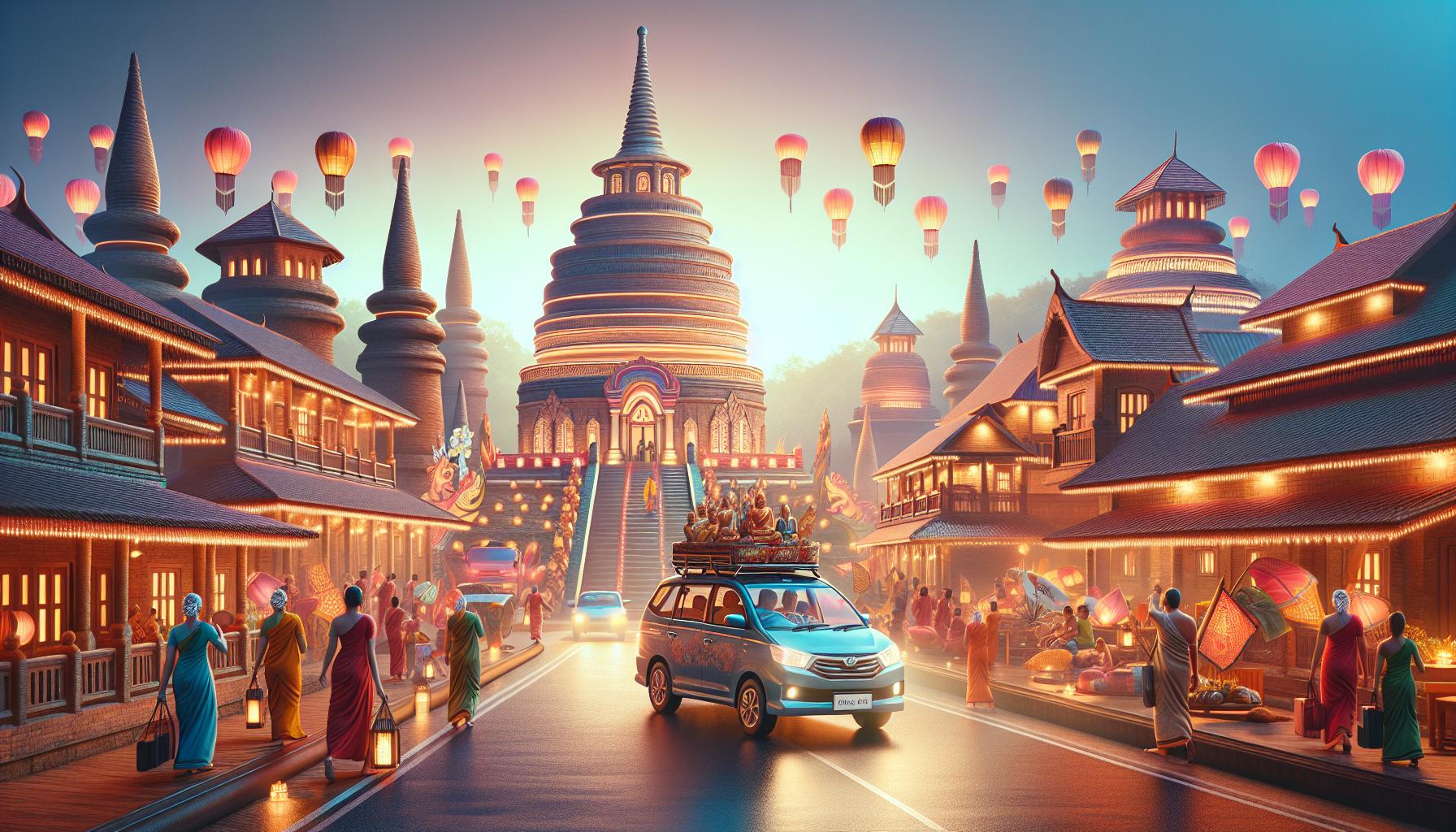vibrant-festival-scene-with-monks-hot-air-balloons-and-traditional-architecture
