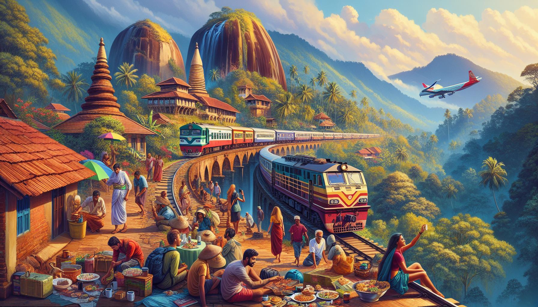 vibrant-landscape-with-train-market-and-nature-background