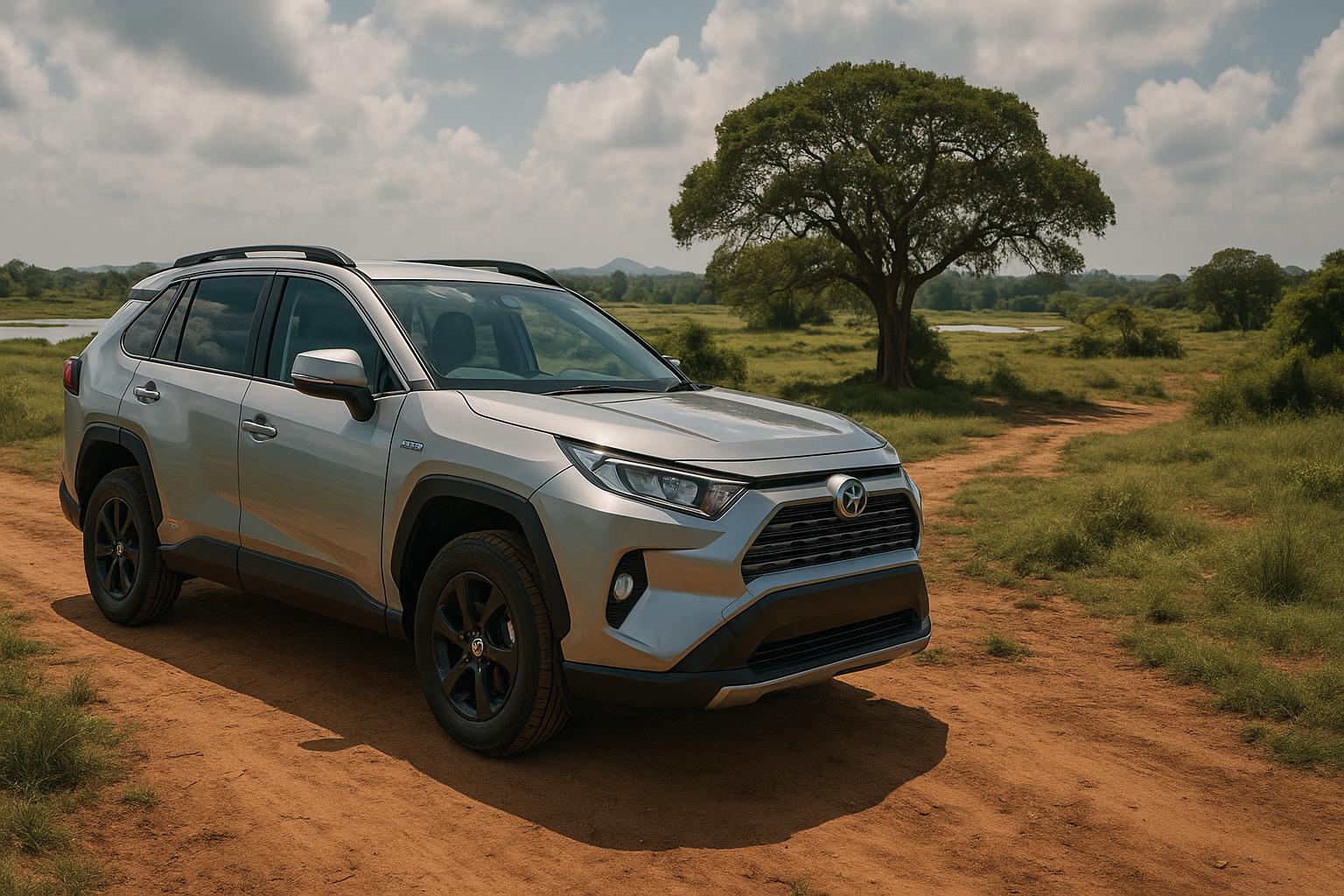 Toyota RAV4 Hybrid in a Scenic Outdoor Landscape