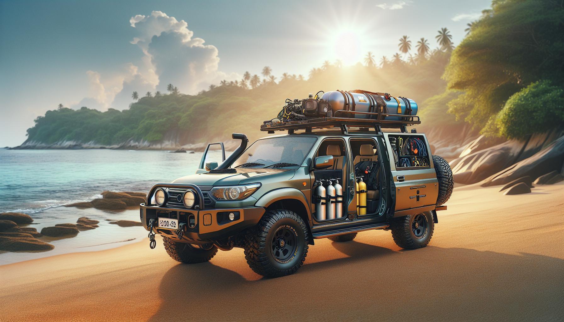 adventure-offroad-vehicle-on-beach-sunset