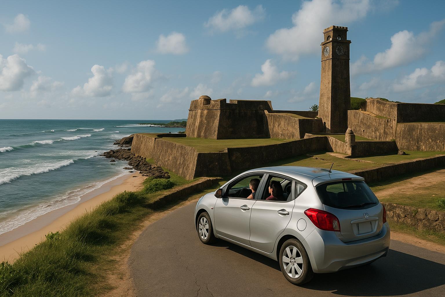 coastal-drive-near-historical-fort-with-clock-tower