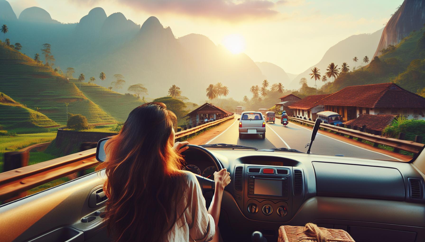 driving-through-scenic-landscape-at-sunset