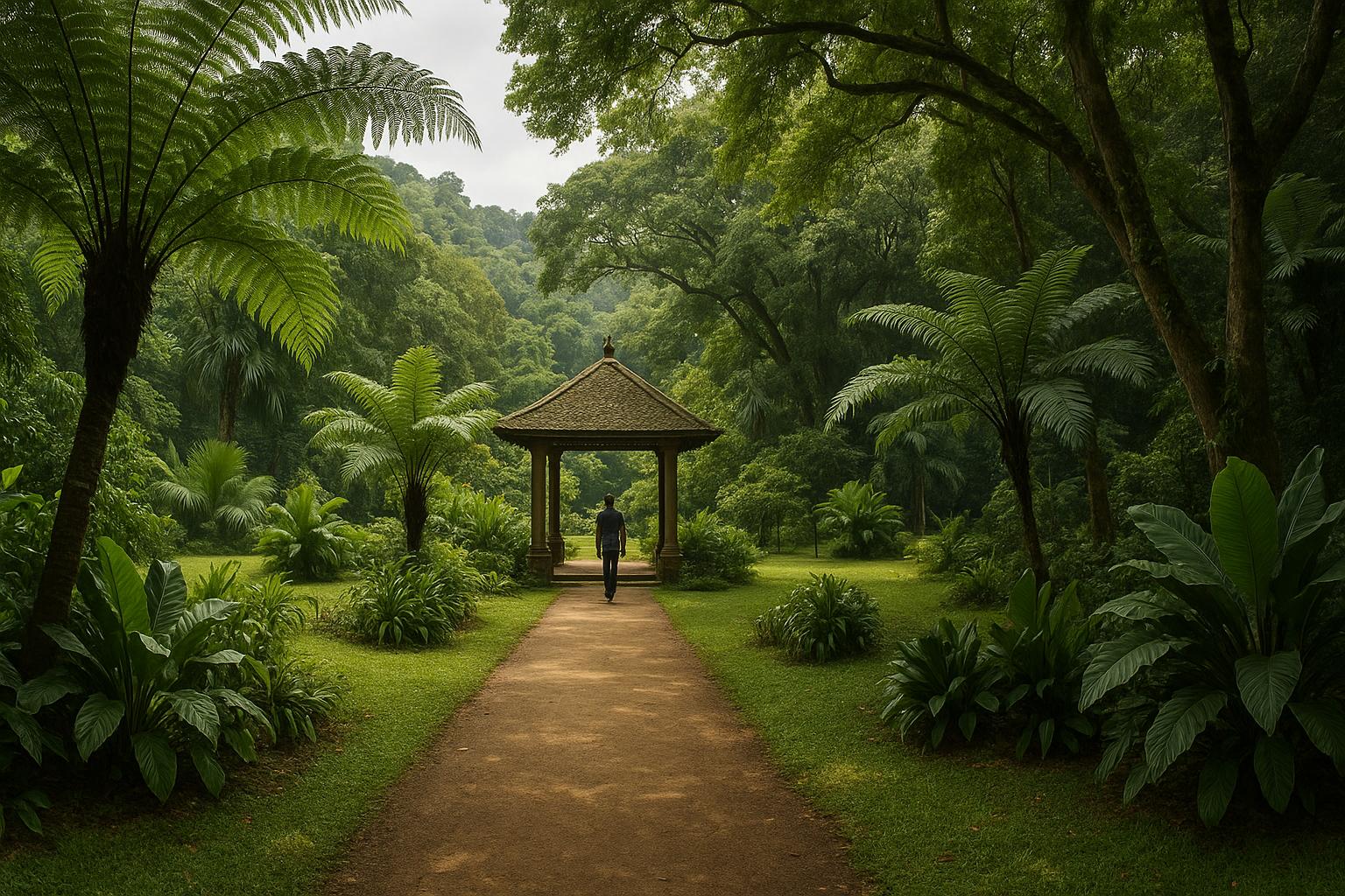 serene-forest-pathway-with-pavilion-and-person-walking