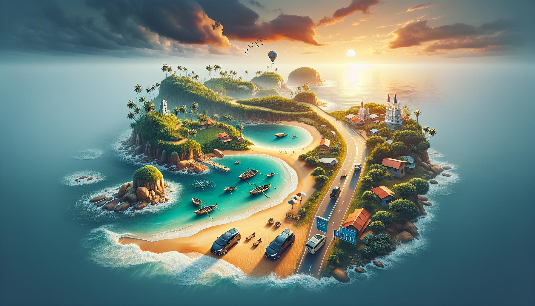 tropical_island_with_a_coastal_road_and_sunset
