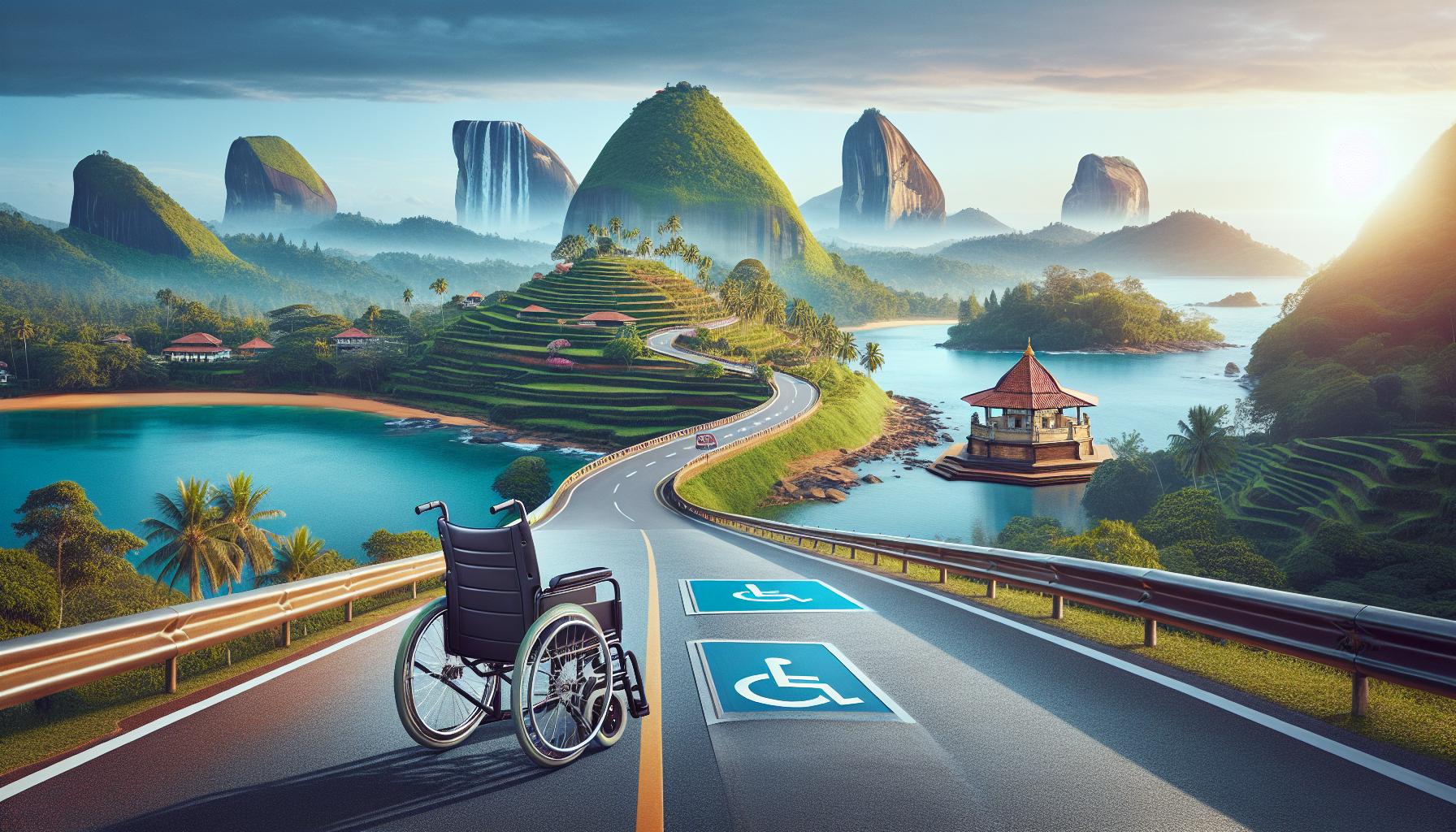 wheelchair-on-scenic-road-with-accessibility-symbols