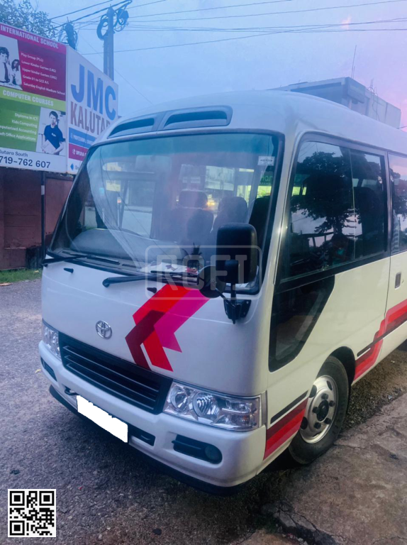 Toyota Coaster for rent in Panadura