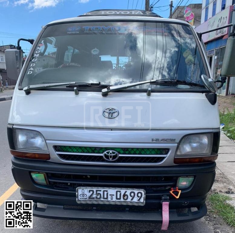 Toyota Hiace for rent in Wellampitiya