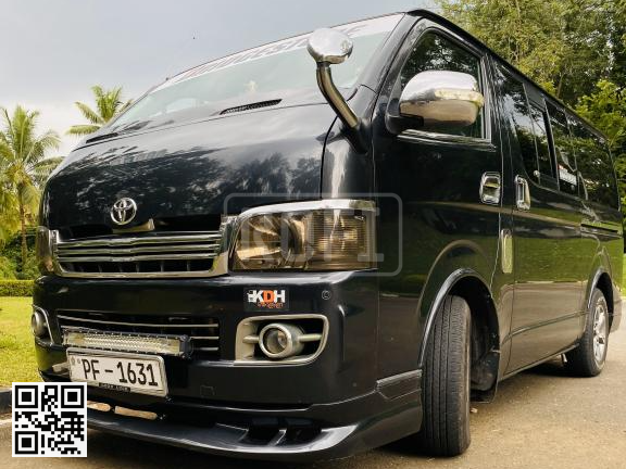 Toyota Hiace for rent in Warakapola