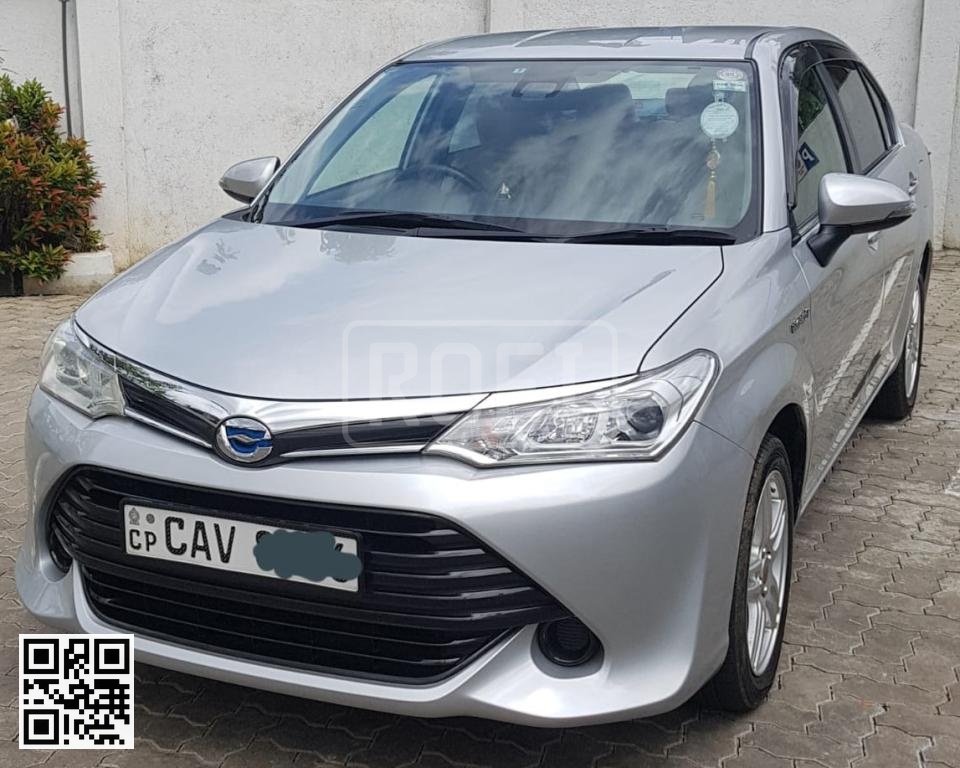 Toyota Axio for rent in Gampola