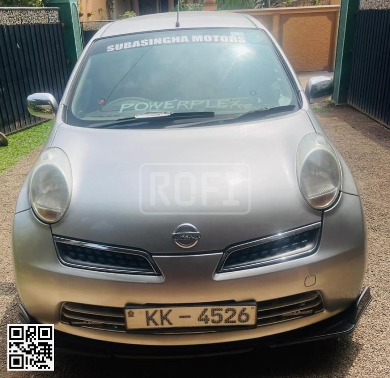 Nissan March for rent in Negombo