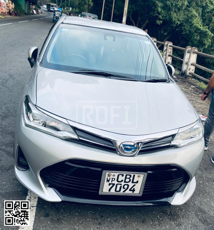 Toyota Axio Hybrid for rent in Mawanella