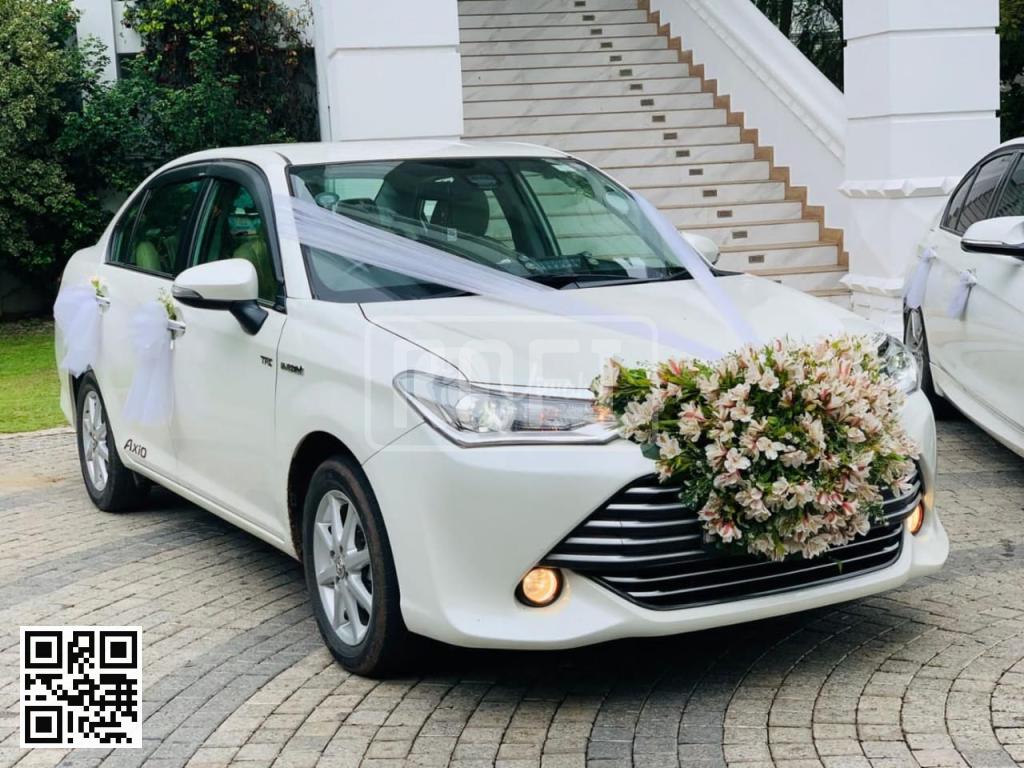 Toyota Axio for rent in Kadugannawa