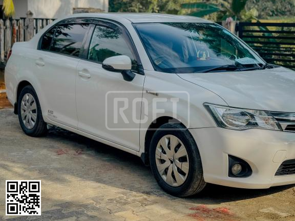 Toyota Axio Hybrid for rent in Matugama