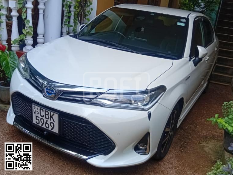 Toyota Axio Hybrid for rent in Kalubowila
