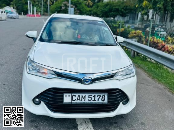 Toyota Axio Hybrid for rent in Kandy